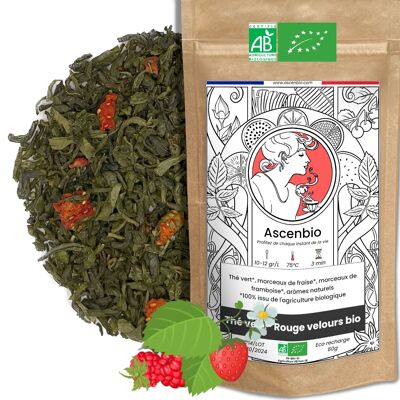 Tè verde - Velluto rosso biologico