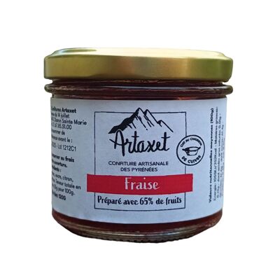 Confiture EXTRA de fraise 120G - 65%de fruits