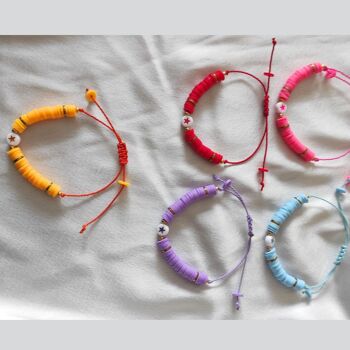 lot de 10 bracelet réglable enfant 3