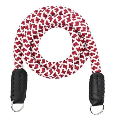 Snake Rope Camera strap 100cm with Leather endings