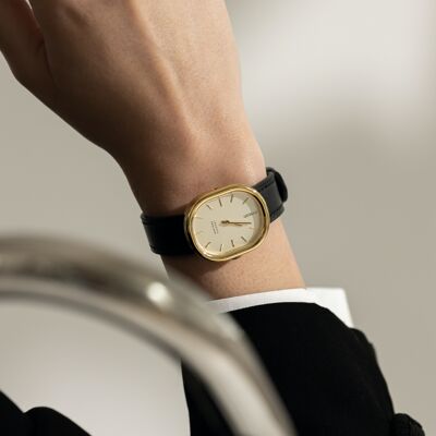 CYS2 Montre mode femme Or et Champagne