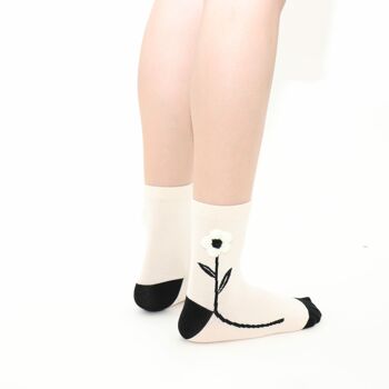 IRIS - La chaussette en coton pur - Parfait pour Fête des Mères 2024 3