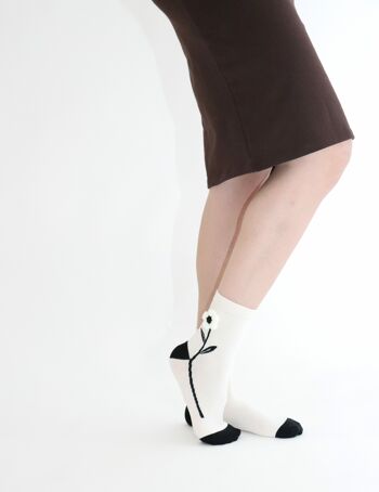 IRIS - La chaussette en coton pur - Parfait pour Fête des Mères 2024 6