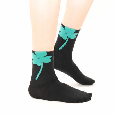 CHANCE - The pure cotton sock with 3D pattern