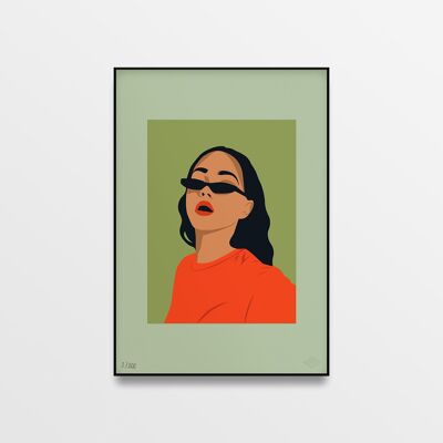 Poster "Louise, Limited Edition" - 30x40cm