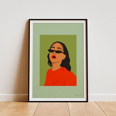 Poster „Louise, Limited Edition“ – 30x40cm