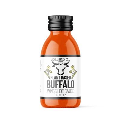 Buffalo Wings Hot Sauce | 150ml | Chili Mash Co. | Auf pflanzlicher Basis