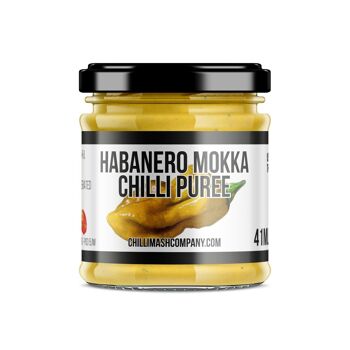 Purée de piment Habanero Mokka | Entreprise de purée de piment | 41ml 1