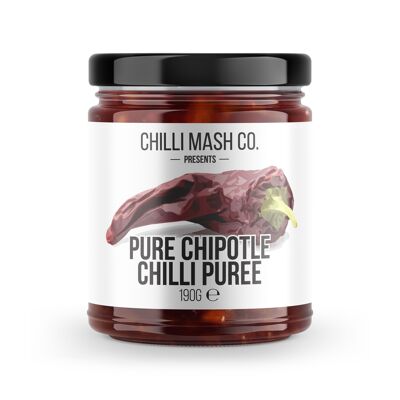 Purea di peperoncino Chipotle puro | 190g | Chili Mash Company