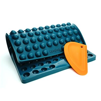 Tapete para hornear semiesfera de 2 cm + raspador (juego)