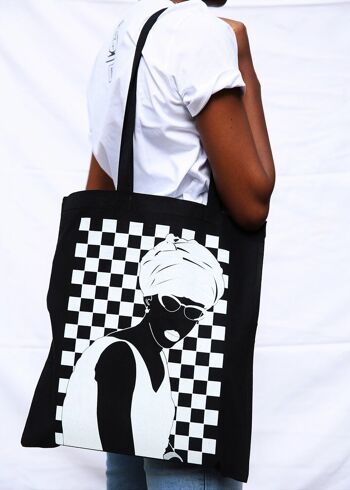 Totebag LA PAGNEUSE Noir