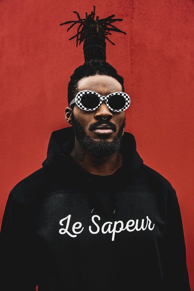 Buy wholesale LE SAPEUR hooded sweatshirt