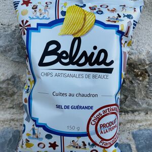 Chips artisanale au sel de Guérande (ondulée)