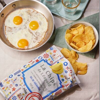 Leopold's Chips - Guérande Salt - Wavy - 150g