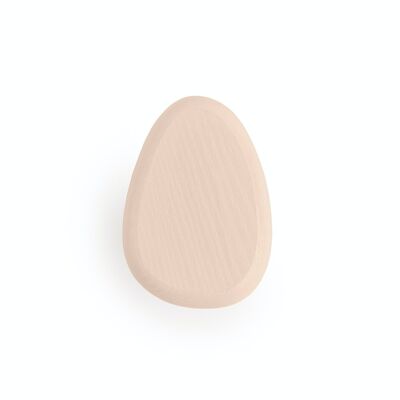 Gancho de pared rosa pastel DROP | de madera