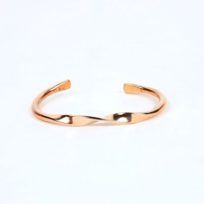 Pure copper light weight bracelet (design 42)