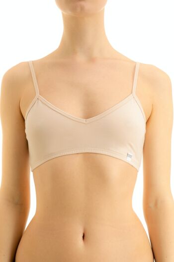 Brassière Epaule Etroite en Coton Stretch E-570 30