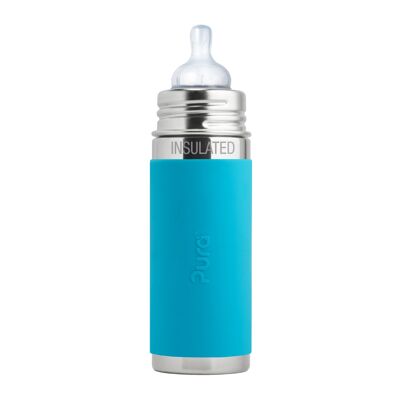 PURA KIKI INSULATED INFANT BOTTLE 260 ML / AQUA