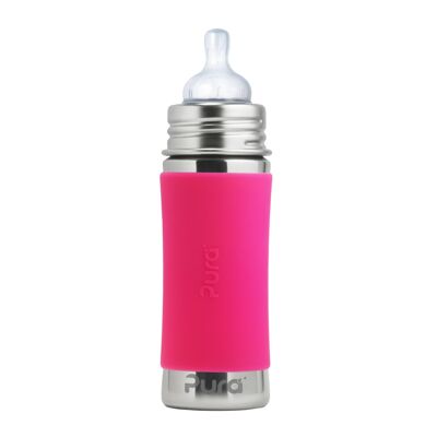 PURA KIKI BOTTIGLIA NEONATO 325 ML / ROSA