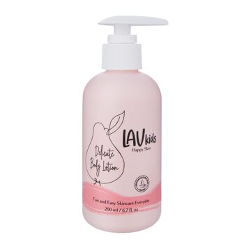 LAV Kids Skincare par Miss Nella Lotion pour le corps délicate 200 ml 1