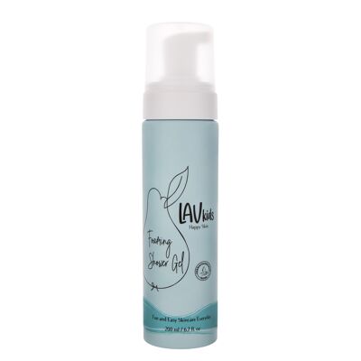 LAV Kids Skincare von Miss Nella Schäumendes Duschgel 200 ml