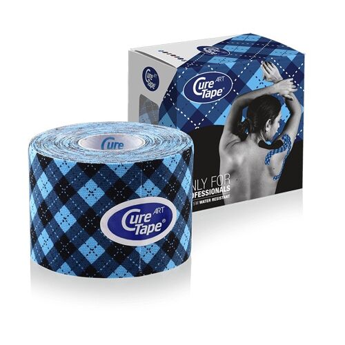 CureTape® Art Tartan Blue (5cm*5m)