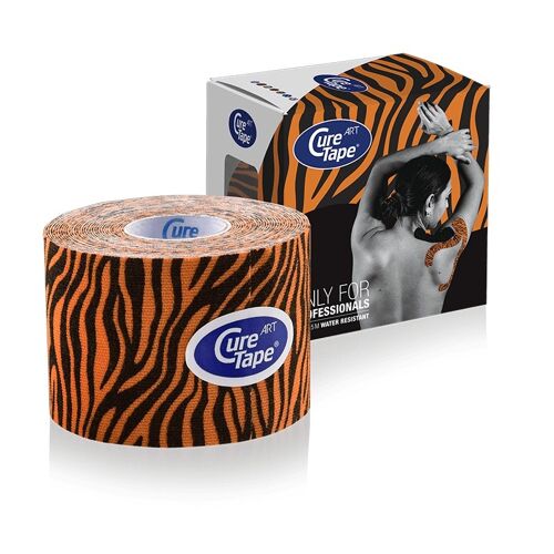 CureTape® Art Tiger Orange/Black (5cm*5m)