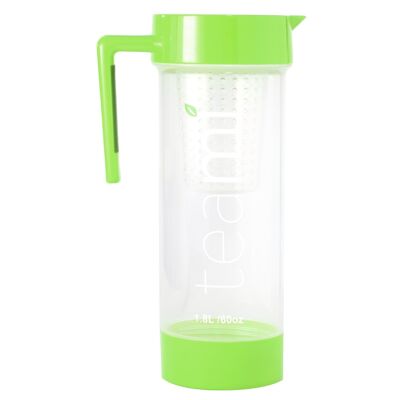 TEAMI BLENDS | Lifestyle Pitcher | Jug 1.8 Liters | DETOX | FRUIT WATER | TEA AND MORE | Green