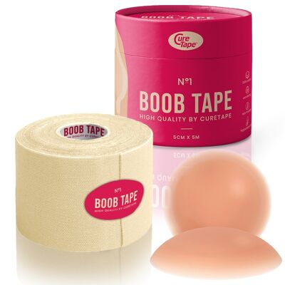 CureTape® Boob Tape Beige (5cm x 5m)