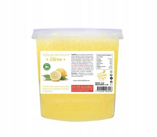 Perles de fruit 3,2kg - Citron