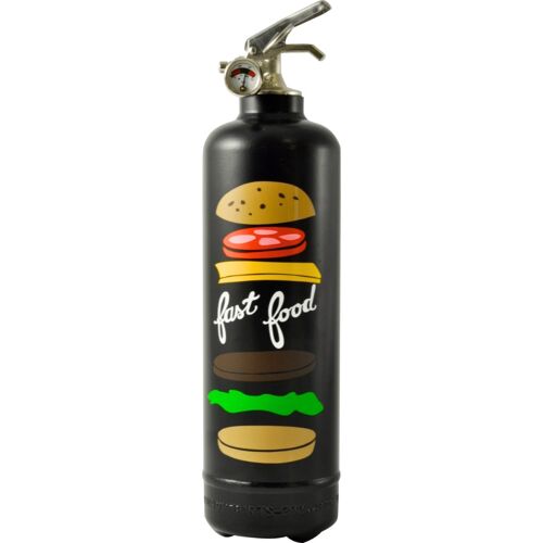 Fast Food Noir Extincteur/ Fire extinguisher / Feuerlöscher