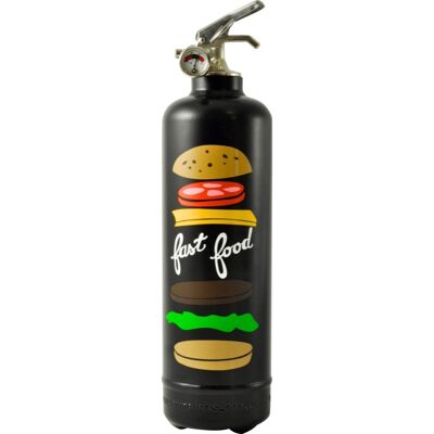 Fast Food Black Extinguisher/ Fire extinguisher / Feuerlöscher