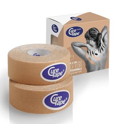 CureTape® Classic Beige (2,5cm*5m) 2 rotoli