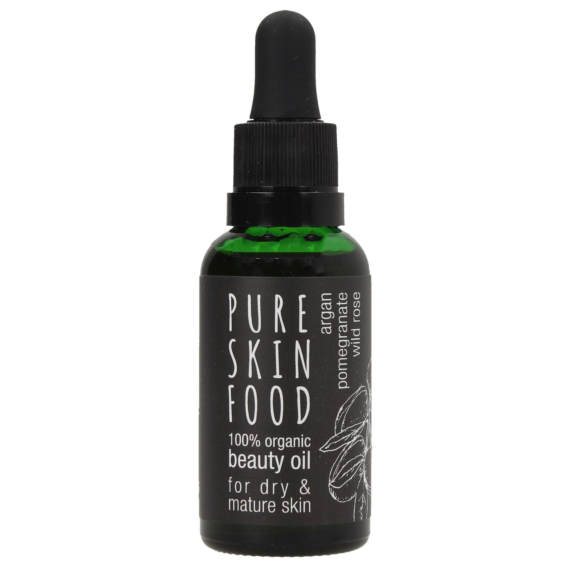 Olio di bellezza biologico per pelli secche e mature