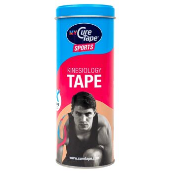 MyCureTape® 3 rouleaux - Sports (bleu, rose, beige) 3