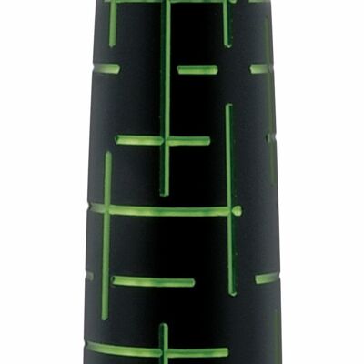 Pluma estilografica Elox Matrix Negro verde 14ct