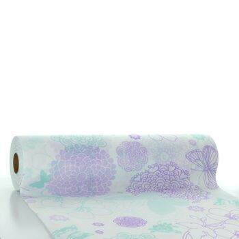 Chemin de table Luisa en violet menthe en Linclass® Airlaid 40 cm x 24 m, 1 pièce 1