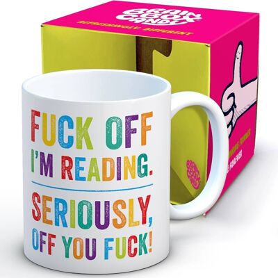 Rude Mug - Fuck Off I'm Reading