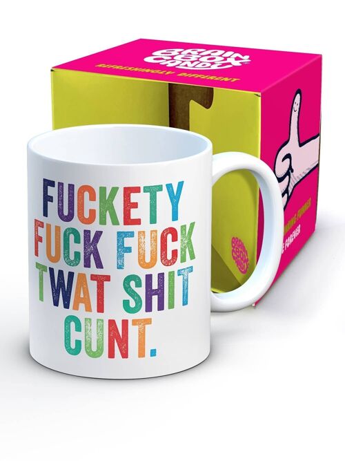 Rude Mug - Fuckety Fuck Fuck Twat Shit Cunt Mug