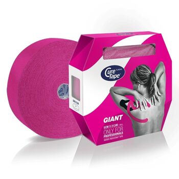 CureTape® Géant Classique Rose (5cm x 31,5m) 1