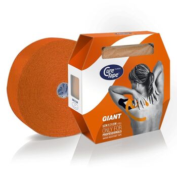 CureTape® Géant Classique Orange (5cm x 31,5m) 1