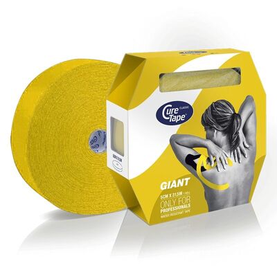 CureTape® Gigante Clásico Amarillo (5cm x 31,5m)