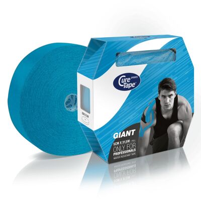 CureTape® Giant Deportes Azul (5cm x 31,5m)
