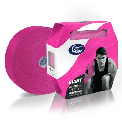 CureTape® Gigante Deportivo Rosa (5cm x 31,5m)