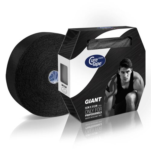 CureTape® Giant Sports Black (5cm x 31,5m)