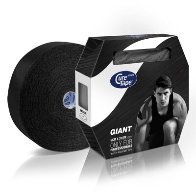 CureTape® Giant Sports Black (5cm x 31,5m)