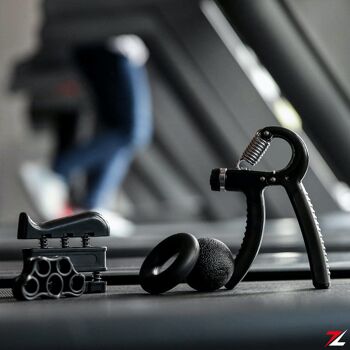 ZEUZ® 5-Delige Fitness Handtrainer Set – Entraîneur pour la main, les aisselles, les polaires et les doigts 2
