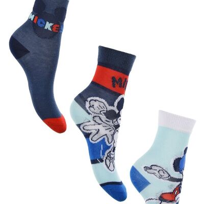 PACK 3 CHAUSSETTES MICKEY