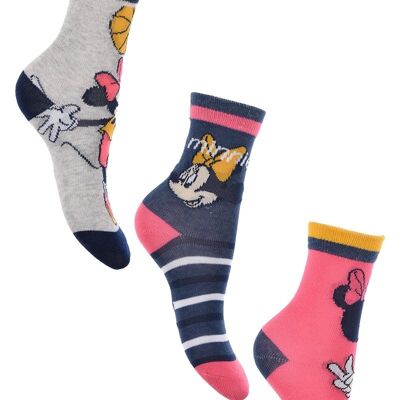 PACK 3 CHAUSSETTES MINNIE