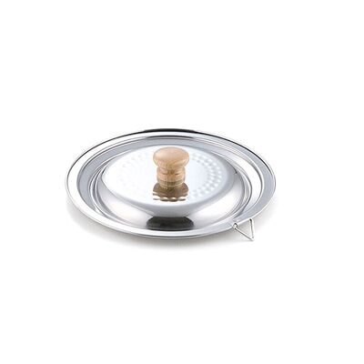 Couvercle d’un ⌀ 222 semi-martelé au motif nid d'abeille, pour casseroles Yukihira de 18-20 cm (Lid for Yukihira Saucepan), ustensile de cuisine en acier inoxydable - collection Yukihira / YOSHIKAWA